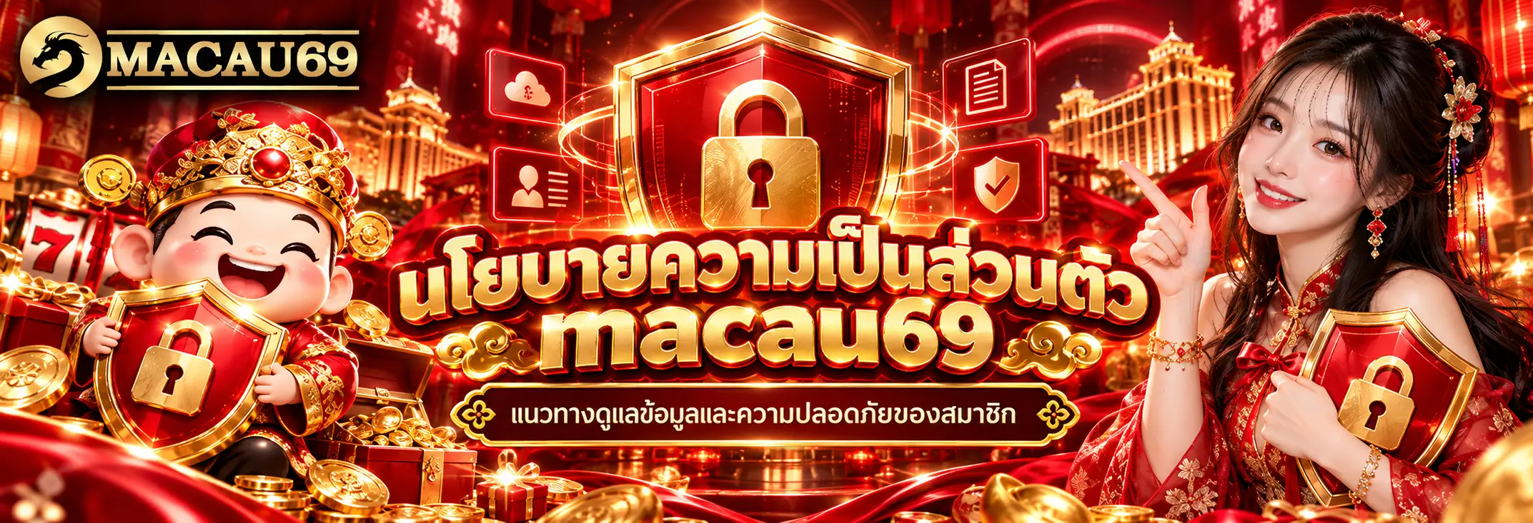 นโยบายความเป็นส่วนตัว macau69 แนวทางดูแลข้อมูลและความปลอดภัยของสมาชิก