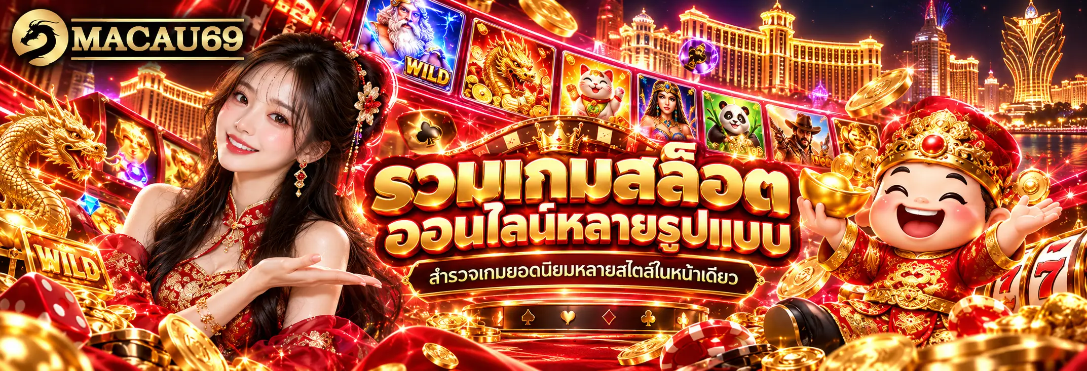 รวมเกมสล็อตออนไลน์หลายรูปแบบ